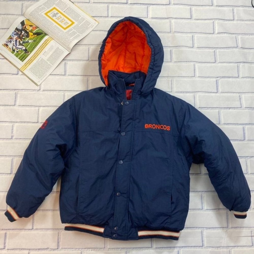 NFL Denver Broncos Vintage Reebok Jacket Youth - Picture 2 of 12